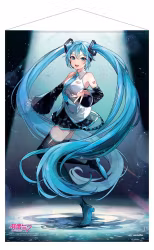 PREORDER - Hatsune Miku Wallscroll On Top of the World (Maxi Size) 61 x 91 cm