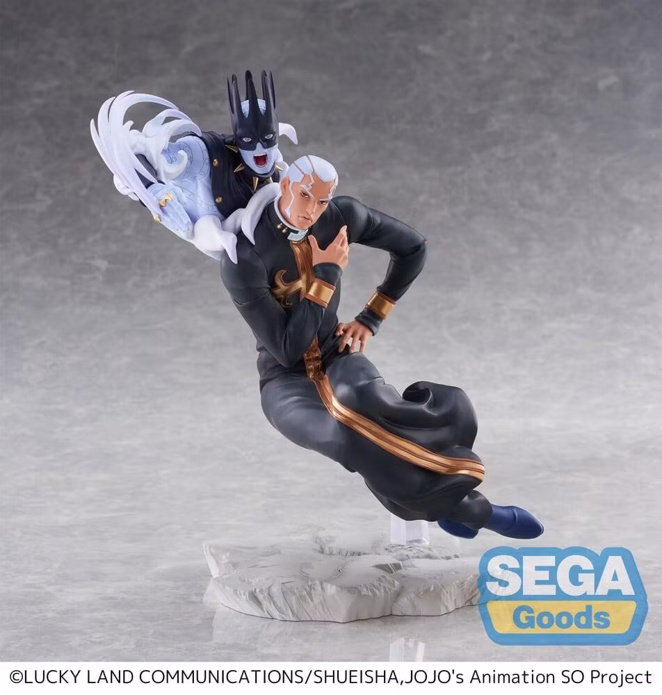 JoJo's Bizarre Adventure Stone Ocean XrossLinkMAX PVC Figure Father Pucchi 21 cm