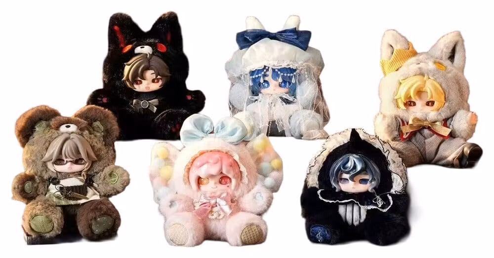 ANTOO Wonderland Mini Figures 4-Pack Furry 20 cm Blind Box