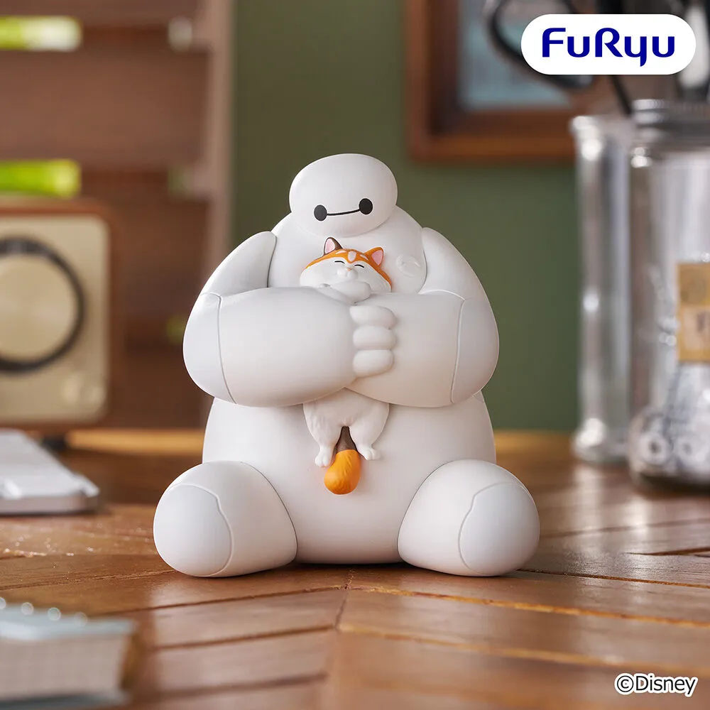 Baymax Noodle Stopper Figure - Baymax & Mochi