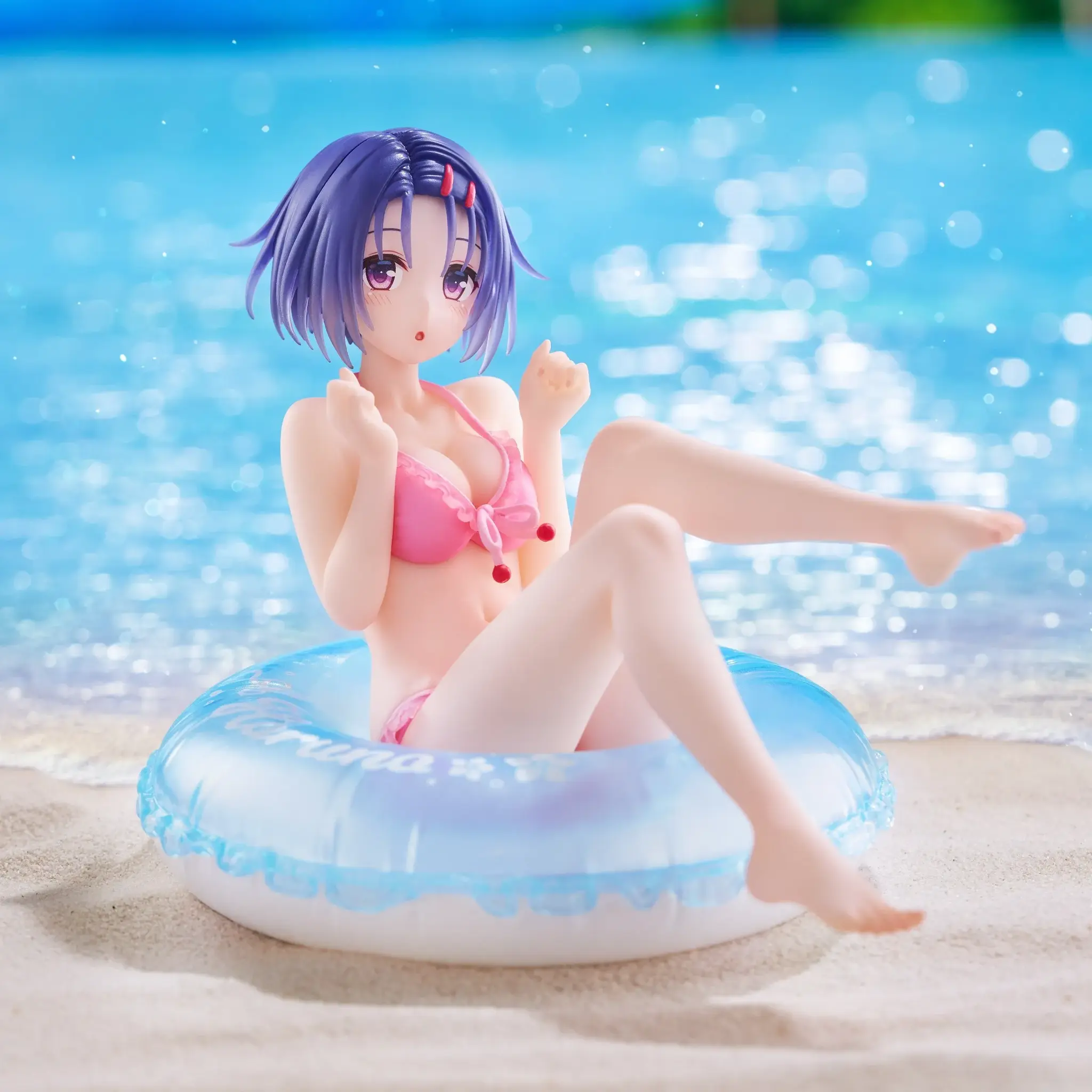 "To LOVEru -Trouble- Darkness" Aqua Float Girls Figure: Haruna Sairenji