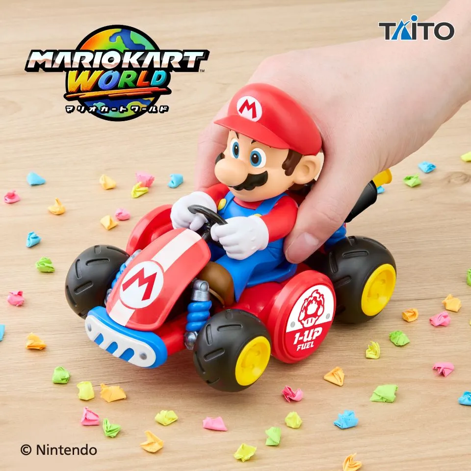 Mario Kart World Handheld Vacuum Cleaner