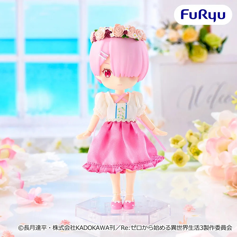 Re:Zero - Starting Life in Another World MeloDoll Figure - Ram Bridesmaid -