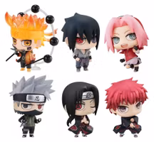 PREORDER - Naruto Shippuden ChimiMega Series Mini Figures Mascot Collection 1 6 cm Blind Box Display (6)