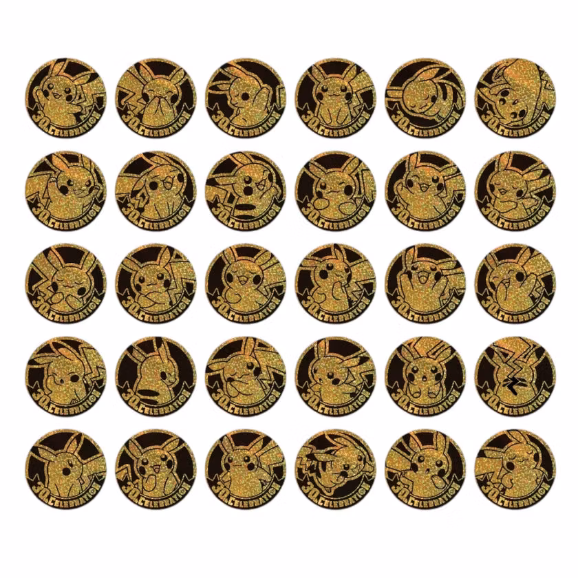 Pokemon Pikachu Coin Set – 30th Anniversary Celebration Chinese