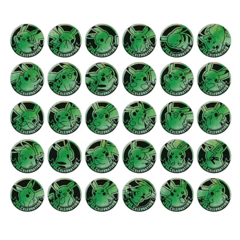 Pokemon Pikachu Coin Set – 30th Anniversary Celebration Chinese
