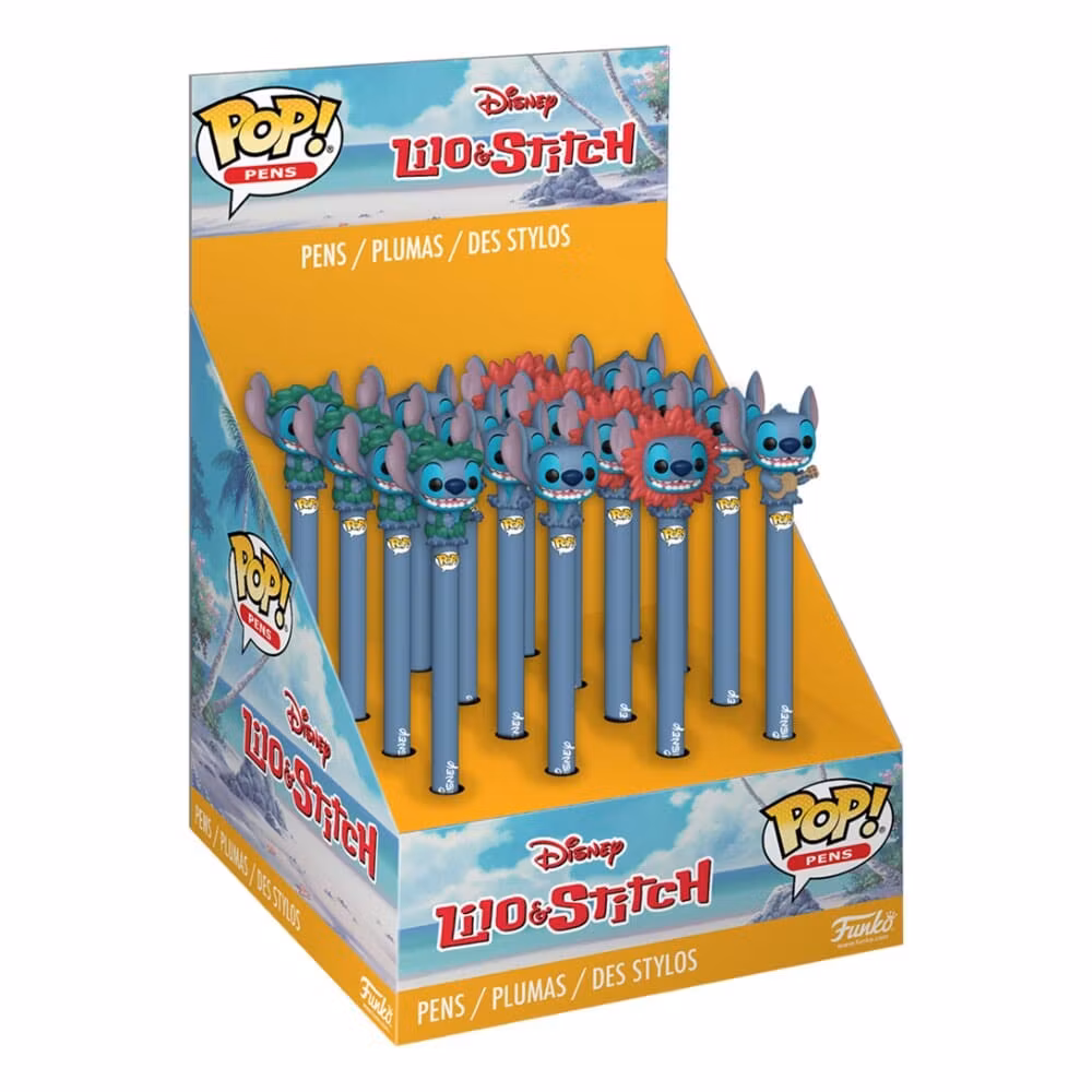 Lilo & Stitch POP! Homewares Pens with Toppers Display (16)