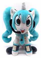 PREORDER - My Little Pony x Piapro Plush Figure Miku 22 cm