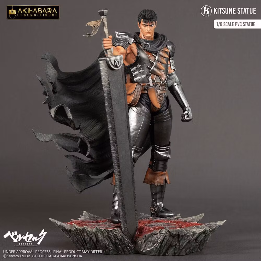 Berserk Akihabara Legend Figure PVC Statue 1/8 Guts 30 cm 