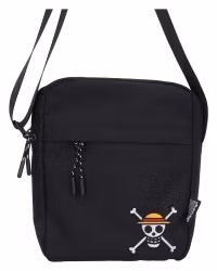 PREORDER - One Piece Crossbody Bag Luffy Jolly Roger (Black) 23 cm