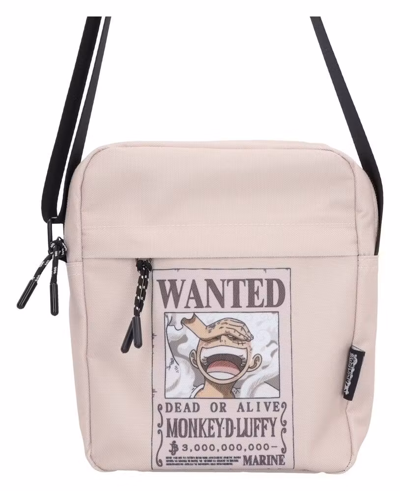 One Piece Crossbody Bag Luffy Wanted Poster 23 cm