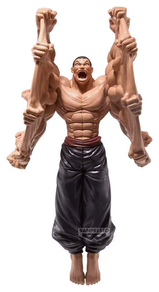 Baki PVC Figure Retsu Kaioh Roller 20 cm