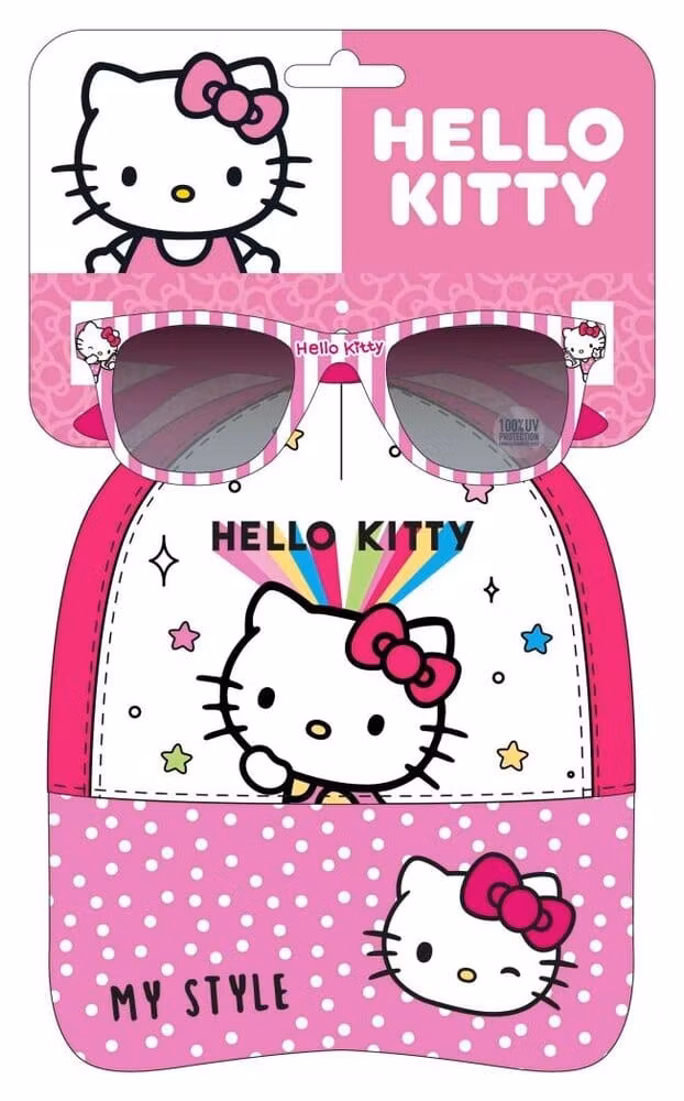 Sanrio Cap & Sunglasses Set Hello Kitty A 53 cm