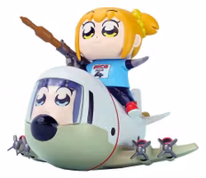 PREORDER - Pop Team Epic Chibi Creature Vinyl Figures 2-Pack POPUKO & PIPIMI: Skeleton Competition Ver.