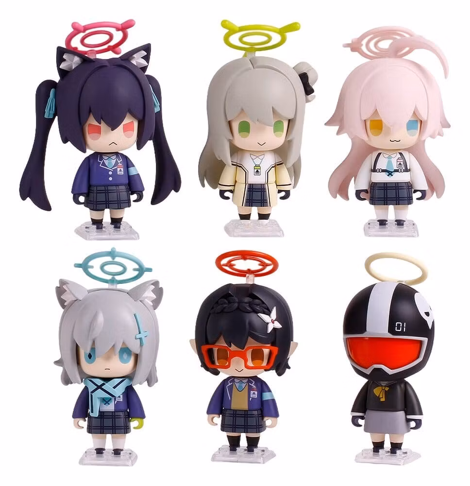 PREORDER - Blue Archive FigRiq Mini Figures Series Vol. 1 8 cm Blind Box Assortment (6)