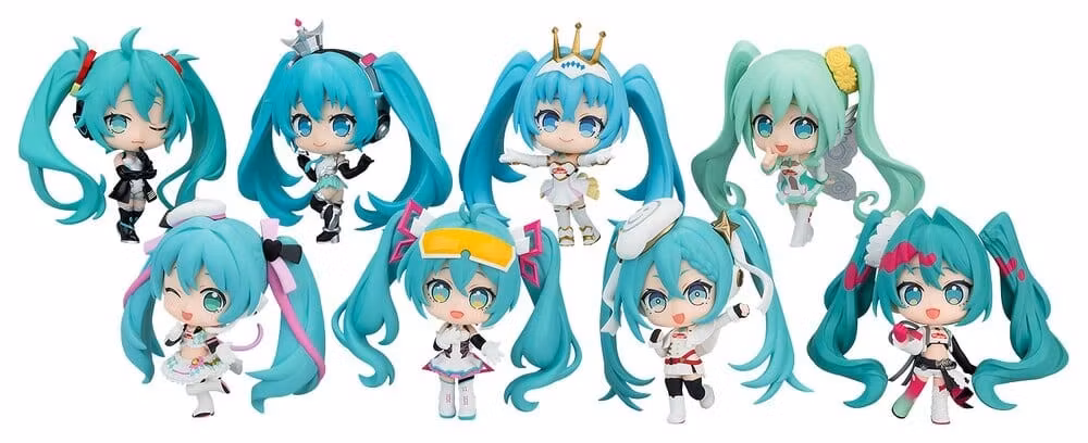 Hatsune Miku GT Project Racing Miku All Stars Mini Figures Vol. 2 8 cm Blind Box Assortment (8)