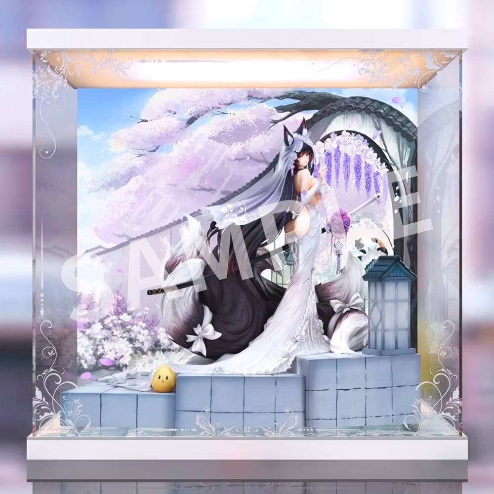 Azur Lane PVC Figure Musashi Purest Wisteria Ver. Acrylic Special Edition 36 cm