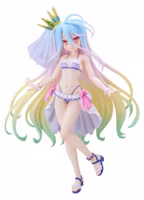 PREORDER - No Game No Life Tenitol Tall PVC Figure Shiro swimwear dress Ver. 29 cm