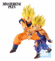 PREORDER - Dragon Ball Z Ichibansho Masterlise Plus PVC Figure Father-Son Kamehameha (Battle of Gods) 17 / 14 cm