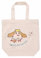 PREORDER - Howl's Moving Castle Tote Bag Embroidery Canvas Flying Heen