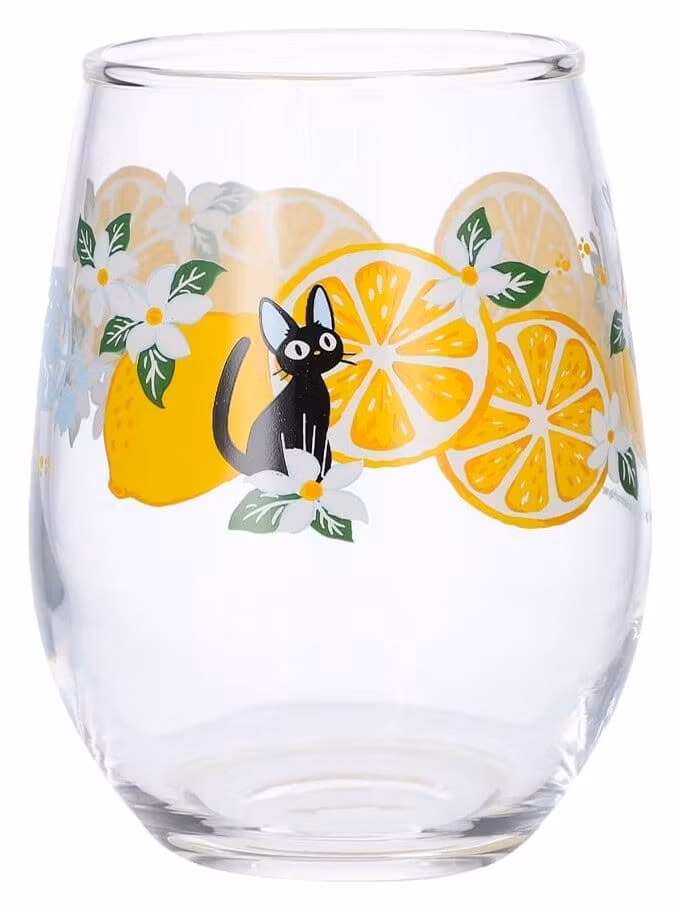 PREORDER - Kiki's Delivery Service Glass Jiji Citron