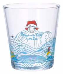 PREORDER - Ponyo Glass La ville au bord de la mer