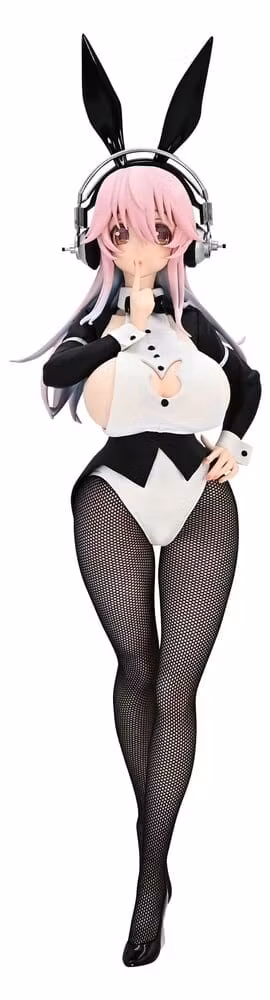 Super Sonico BiCute Bunnies PVC Figure Newly Drawn Costume Tailcoat Ver. 30 cm