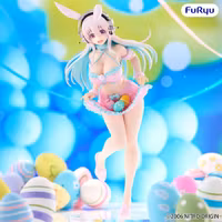 PREORDER - Super Sonico BiCute Bunnies PVC Figure Pastel Easter Ver. 29 cm