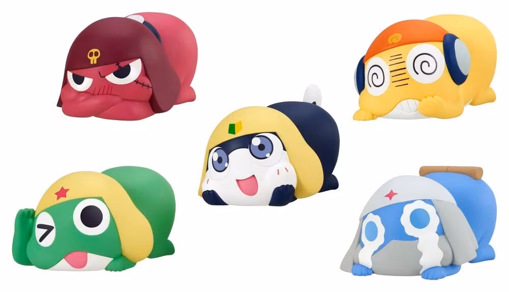 PREORDER - Sgt. Frog Shokugan Box Mini Figures 4 cm Mocchiri Kororin meets Keroro Blind Box Display (12)
