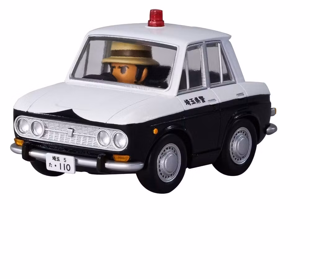 Lupin the Third: The Castle of Cagliostro Q Village PVC Figure Bluebird Patrol Car 9 cm