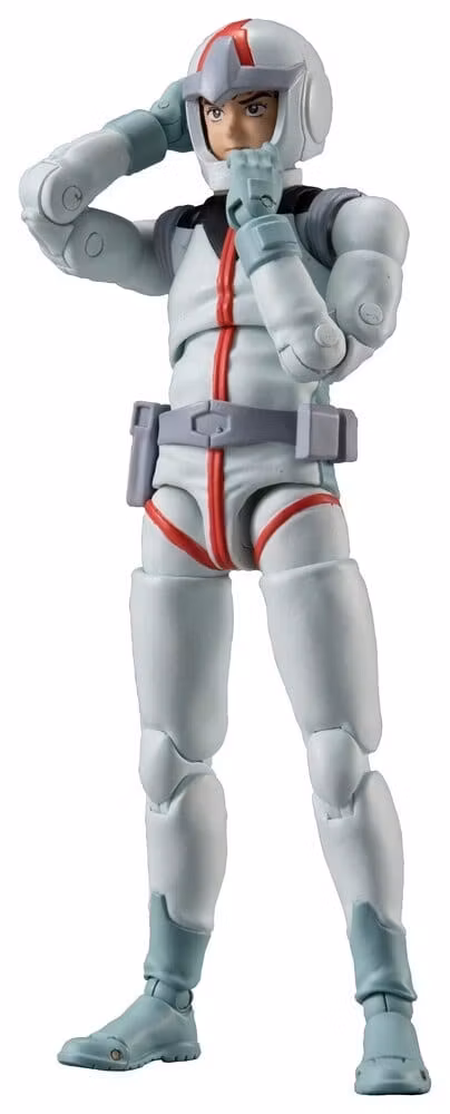 Mobile Suit Gundam G.M.G. Collection PVC Figure Earth Federation Amuro Ray Normal Suit Ver. 10 cm (Repeat)