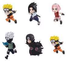 PREORDER - Naruto Shippuden Tobimas Mini Figures 5 cm Blind Box Display (6)