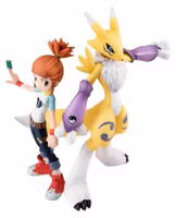 PREORDER - Digimon Tamers G.E.M. Series PVC Figure Renamon & Ruki Makino 13 cm (Repeat)