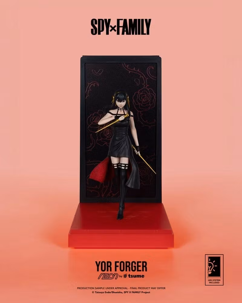 Spy x Family Neon Figure 1/9 Yor Forger 20 cm