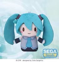PREORDER - Hatsune Miku Fuwa Petit Plush Figure Finger Mascot 10 cm