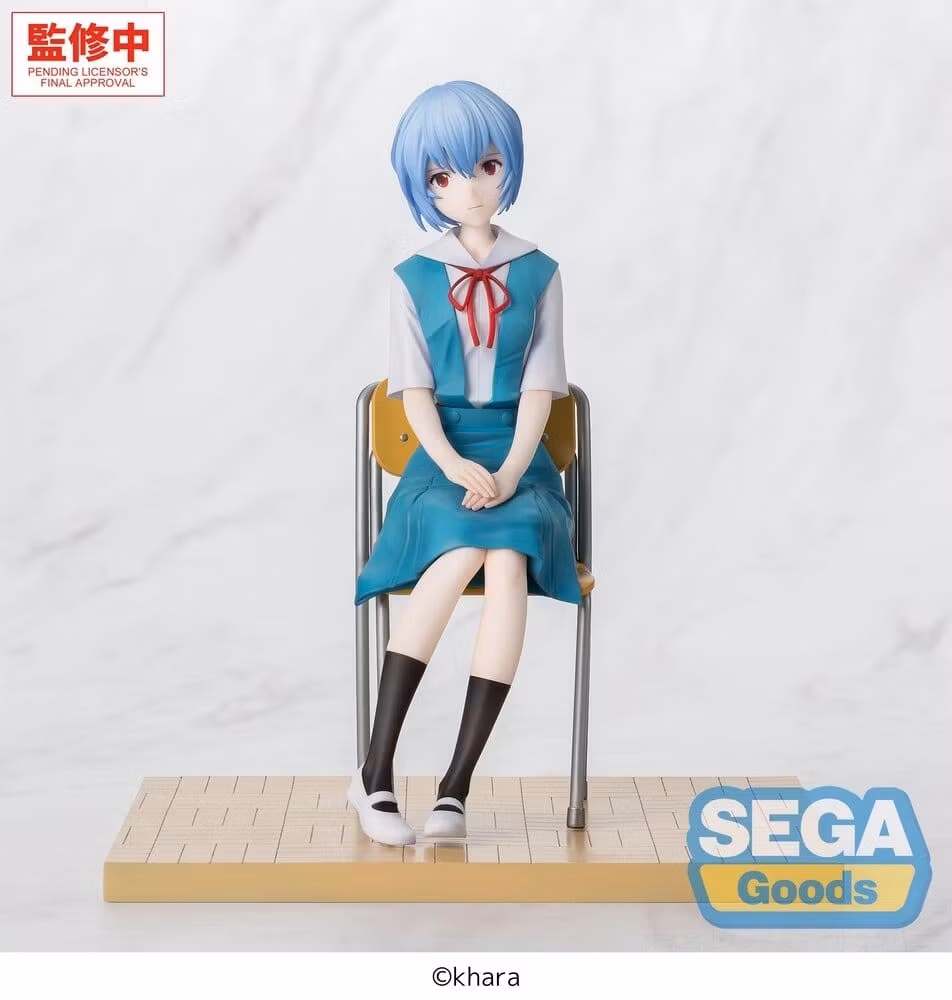 Evangelion: New Theatrical Edition XStellar PVC Figure Rei Ayanami Uniform Ver. 16 cm