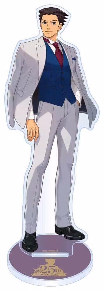 Ace Attorney 25th Anniversary Acrylic Stand Main Visual Phoenix Wright 13–15 cm