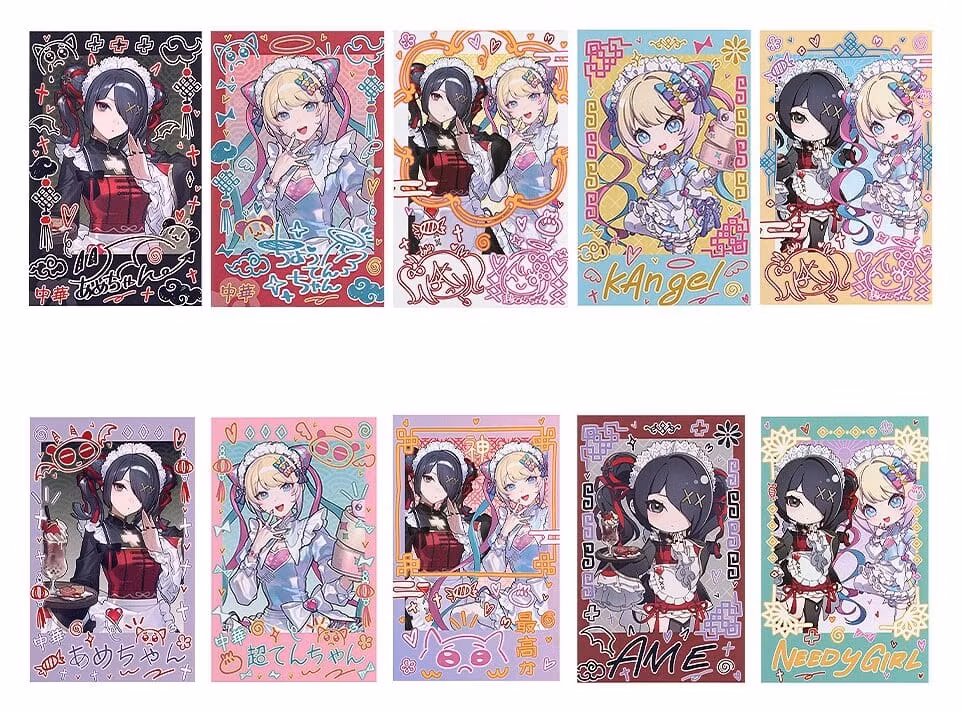 PREORDER - Needy Streamer Overload Needy Streamer Chinese Restaurant Series Trading Cards Collectible Instant Photo-Style 5 x 9 cm Blind Box Assortment (10)