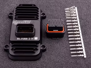 MaxxECU Expandering modul, med kontaktdon och terminaler