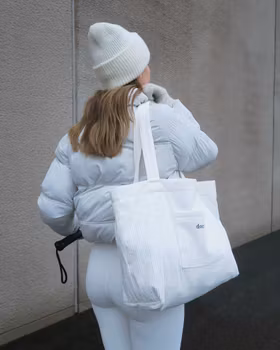 Corduroy Bag - White