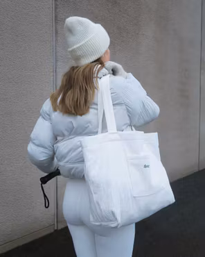 Corduroy Bag - White
