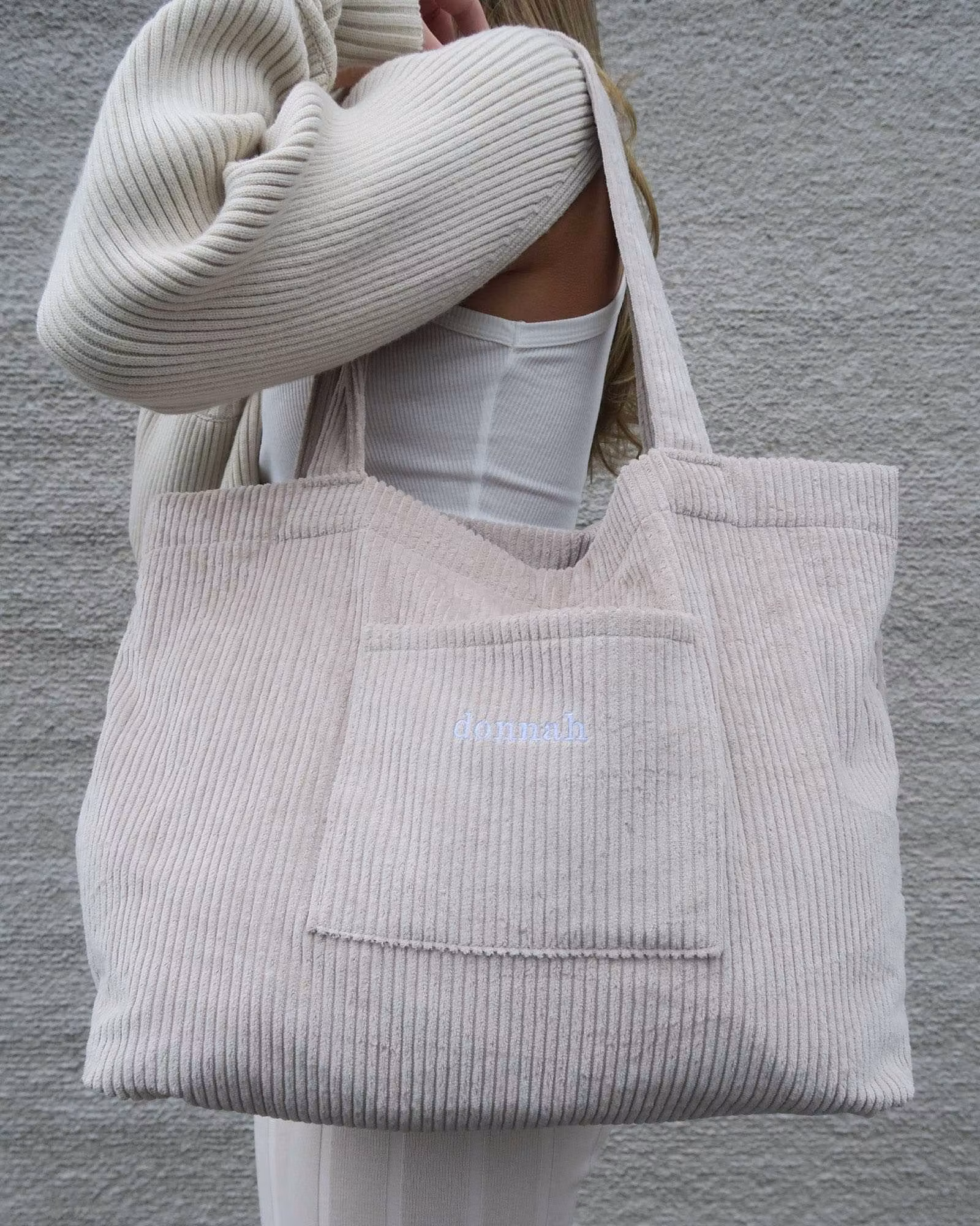 Corduroy Bag - Sand