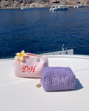 Monogram pouch