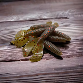 Rocket Bug - Green Pumpkin Flake (6-pack)