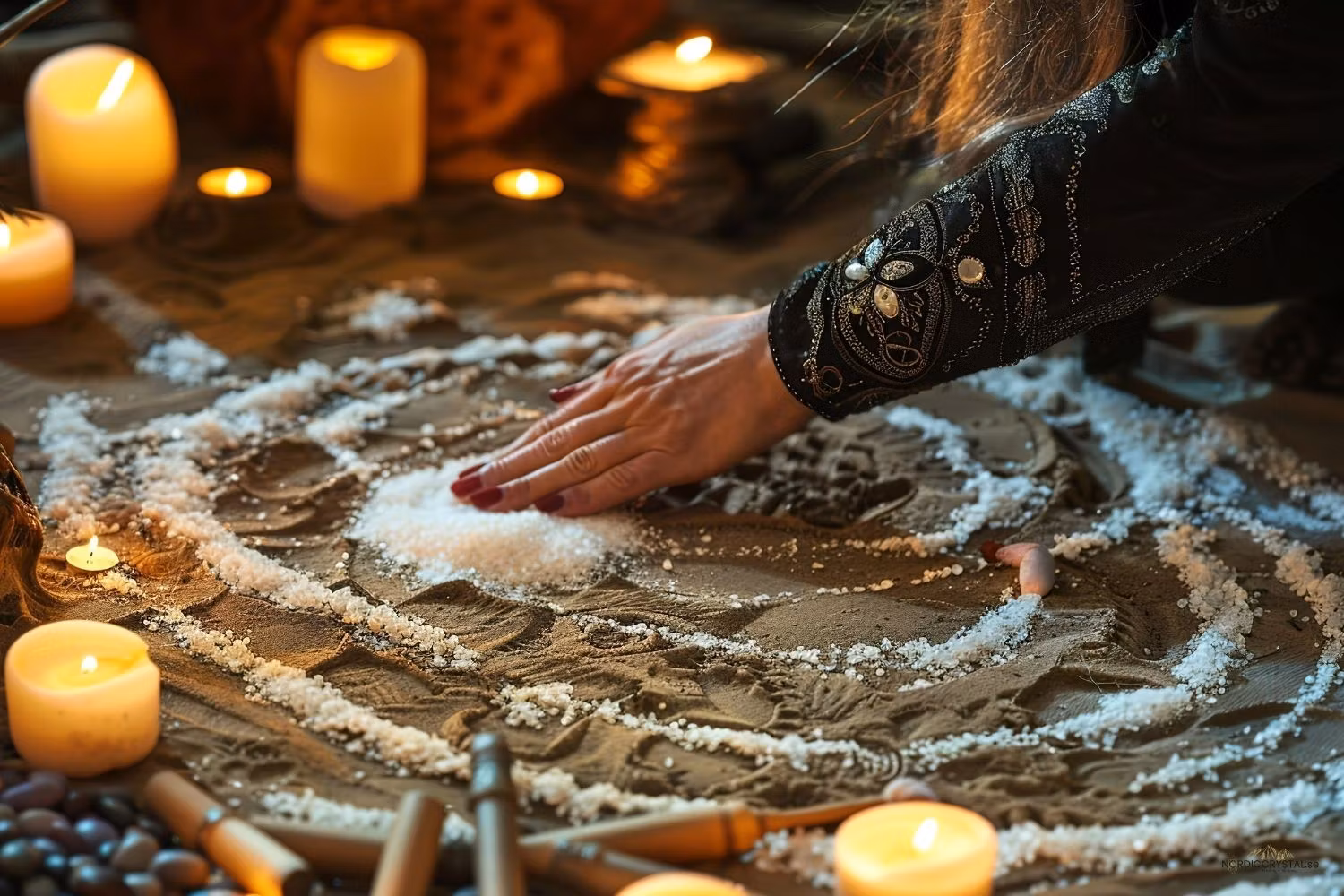 Spå i salt ( Alomanti )