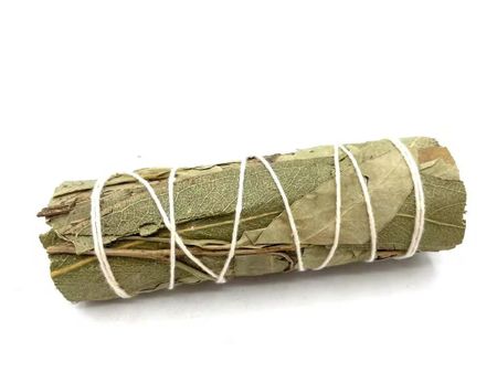 Rökelse bunt med vit Salvia och Eucalyptus