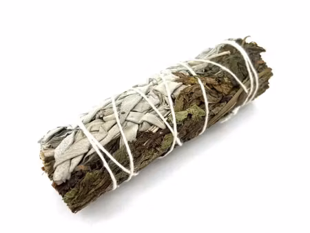 Rökelse bunt Vit salvia och pepparmynta