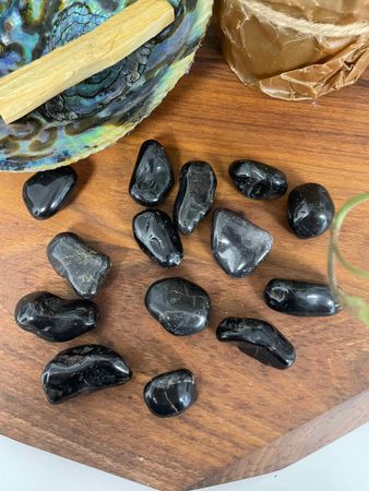 Trumlad svart Onyx