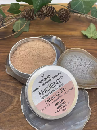 Ancient wisdom ansiktsmask pink clay