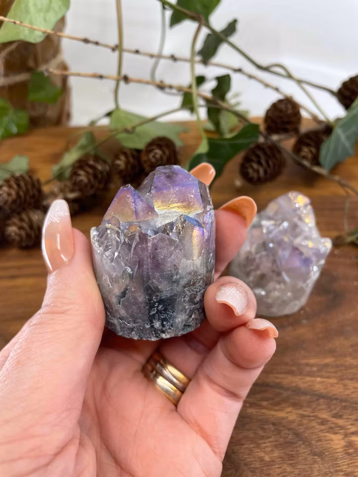 Angel aura Ametist cylinder